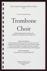 Audio recording of East Carolina University Trombone Choir